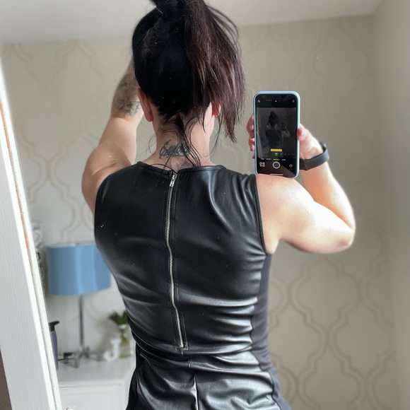 H&M Leather Dress - Picture 6 of 6